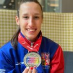 Petra Štolbová vybojovala stříbrnou medaili na Mistrovství Evropy v taekwondo
